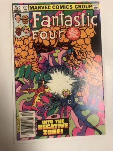 Fantastic Four (1982) # 251 (NM) Canadian Price Variant CPV...Byrne # 1