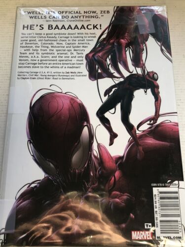 Carnage USA (2012) Marvel HC Zeb Wells