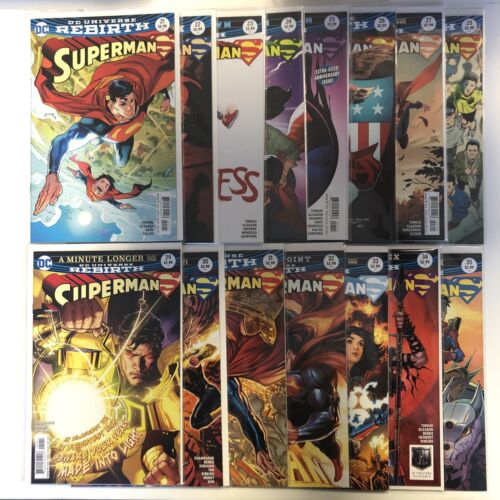 Superman Rebirth (2016) #1-9-11,45+ Sp+Ann #1 (VF/NM) DC| Near Complete Set