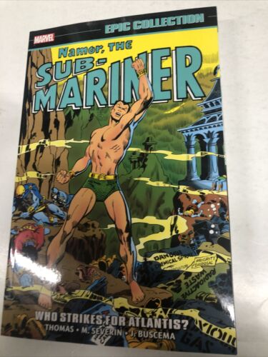 Namor The Sub-Mariner Who Strikes for Atlantis? (2022) Marvel TPB SC Thomas