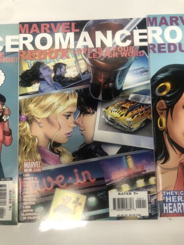 Marvel Romance Tedux Set Of 4 Comics Issue