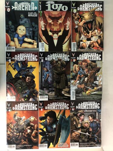 Archer & Armstrong (2013) Set # 0-1-16 & Additional # 0-1-25 (VF/NM) Valiant