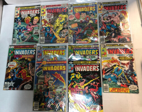 The Invaders (1975) #1-41 + Annual #1 VG/VF- Complete Set ~ Marvel | Stan Lee