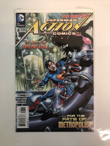 The New 52! Superman Action Comics (2012) Set # 0-1-13 Missing # 9 (VF/NM) DC