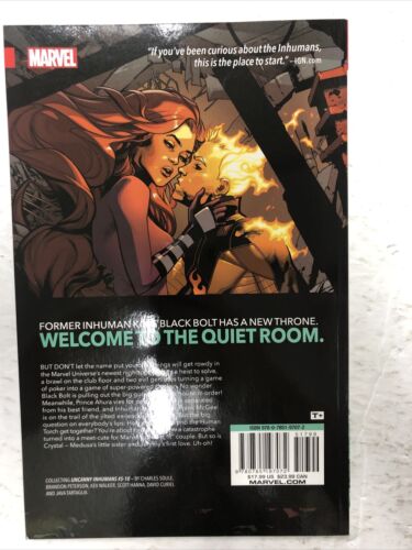 The Uncanny Inhumans The Quiet Room  (2016) Marvel SC Soule