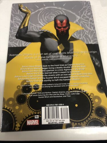 The Avengers Mythos (2012) Marvel HC Jenkins