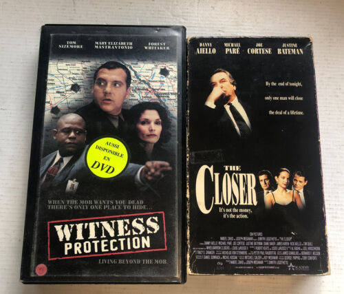 The Closer & Witness Protection (VHS)