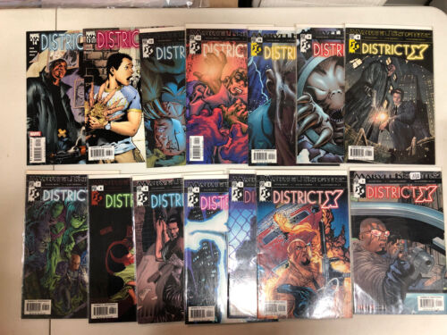 District X (2004) #1-14 (VF/NM) Complete Set #2 1st appearance Mr. Mister M