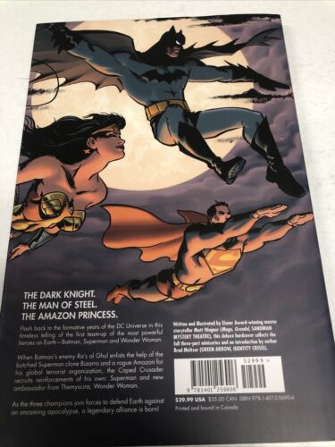 Trinity Batman, Superman, Wonder Woman (2015) DC HC Matt Wagner