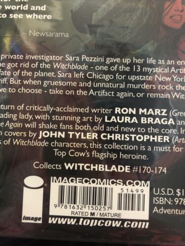 Witchblade Borne Again Vol.1 (2014) Image TPB SC Ron Marz