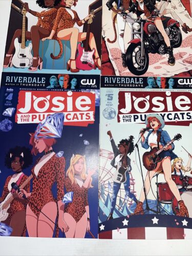 Josie And The Pussycats (2016) # 1-5 + Sabrina Teenage Witch # 1 (VF/NM) Set