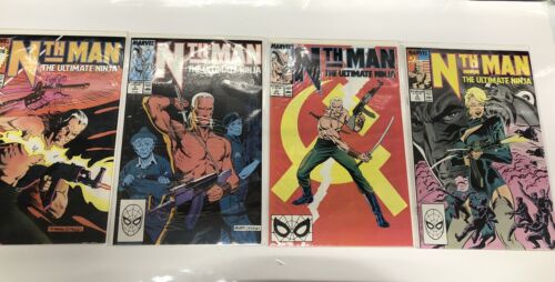 Nth Man The Ultimate Ninja (1989) Set Issue