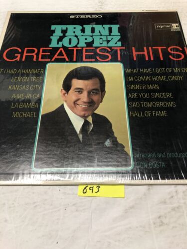 Trini Lopez Greatest Hits Vinyl  LP Album