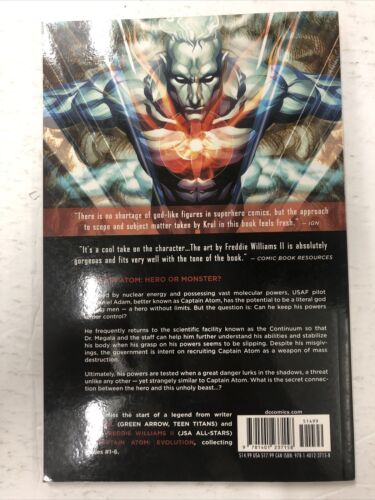 Captain Atom Vol.1 Evolution By J.K. Krul (2012) TPB SC DC Comics