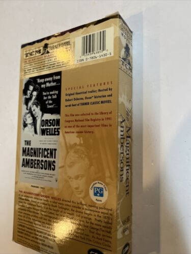 The Magnificent Ambersons (VHS, 1998, BW)  Joseph Cotten • Dolores Costello