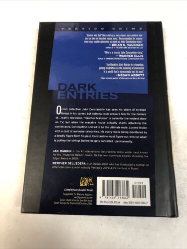 Dark Entries (2009)  Vertigo HC Ian Rankin