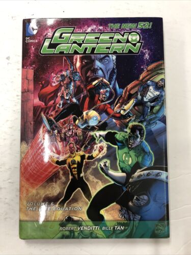 Green Lantern Vol.6 The Life Equation By Robert Venditti (2015) HC DC Comics