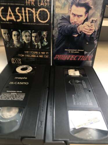 The last casino & Protection Bundle VHS