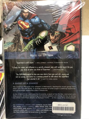 Superman Vol.5 Under Fire (2014) DC Comics TPB HC Scott Lobdell