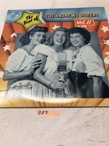 The Andrews Sisters Best of Volume 2   Vinyl LP Album