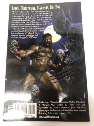 Wolverine Hercules Myths Monsters Mutants (2011) Marvel TPB SC Frank Tieri