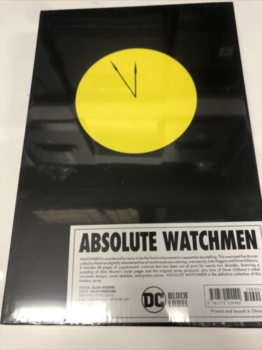 Watchmen: Absolute Edition Hard Cover by Alan Moore