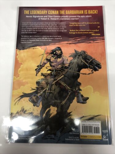 Conan The Barbarian Bound In Black Stone (2023) TPB Titan Comics • Jim Zub