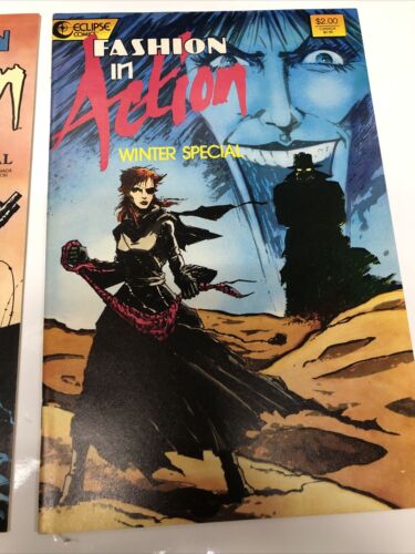 Fashion In Action (1986) Summer Special # 1 • Winter Special # 1 •Eclipse Comics