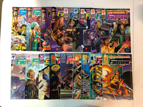 Firearm (1993) #1-18 + Codename #0, 1-5 (VF/NM) Complete Sets Lot Run Lot Malibu