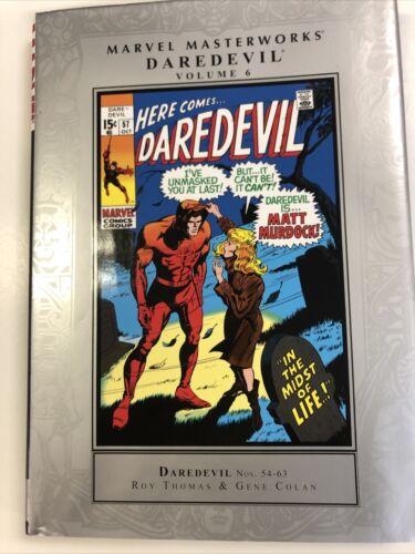 Daredevil Marvel Masterworks Vol 6 |Tpb HC (2011) | Roy Thomas & Gene Colan