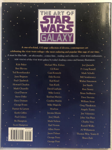 The Art Of Star Wars Galaxy (1993) Edited By Gary Gerany | Topps | SC