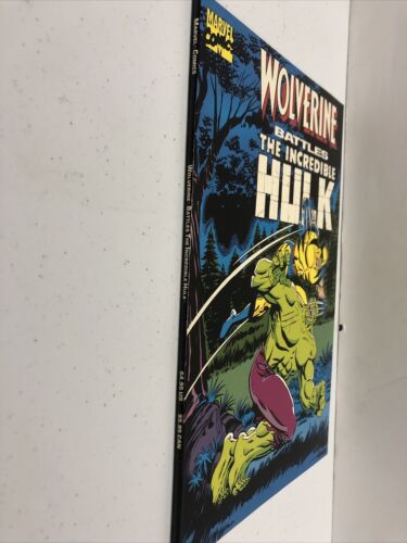 Wolverine Battles The Incredible Hulk (1986) TPB First Print Marvel Comics