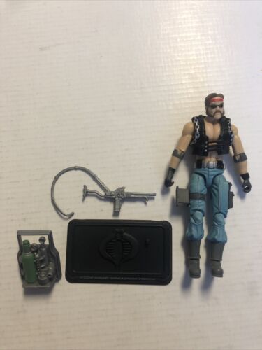 2008 Hasbro G.I. Joe 25th Anniversary TORCH v3 Dreadnok Figure Complete Mint