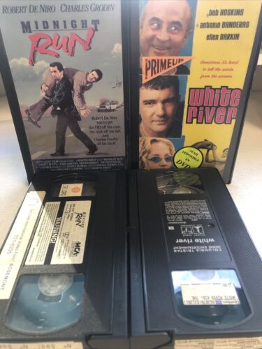 Midnight Run & White River Bundle (VHS)