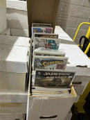 Huge comic book lot collection 40 Boxes Marvel DC Indy (F/VF) Duplicates