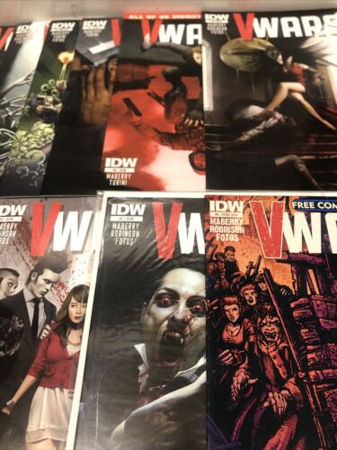 V Wars (2014) Set Issue # 0-11 Missing Issue # 9 • IDW Publishing • Maberry