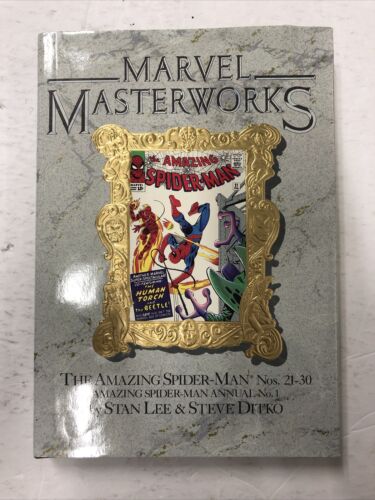 Marvel Masterworks The Amazing Spider-Man By Stan Lee (1989) HC Marvel Comics