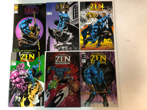 Zen Intergalactic Ninja Lot (1993) 25 Books No Duplicates (VF/NM) Run Set Entity