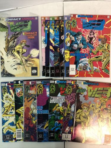 Fly, Blackhood, Comet, Crussaders, Shield, Crucible, Jaguar, Web (1992) (VF/NM)