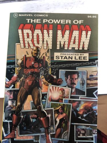 The Power Of Iron Man (1984) Marvel TPB SC Stan Lee