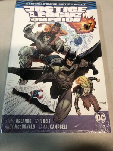 Justice League Of America Rebirth  Deluxe Edition (2017) DC Comics HC Ivan Reis