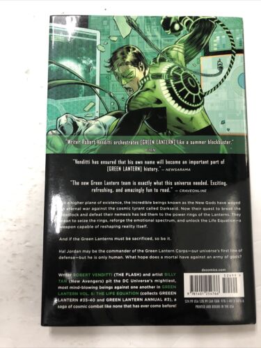 Green Lantern Vol.6 The Life Equation By Robert Venditti (2015) HC DC Comics