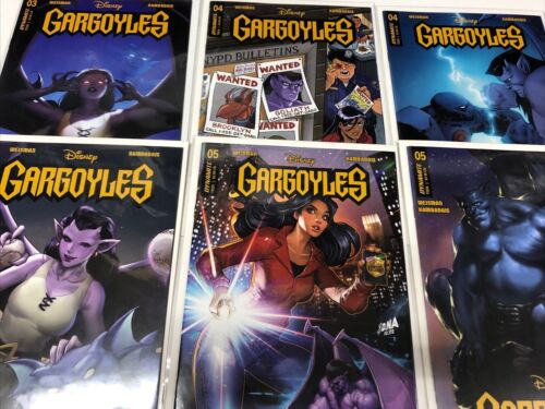 Set Of 6 Comics Gargoyles (2024)