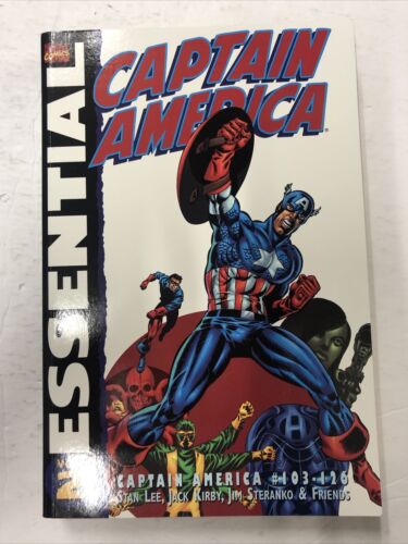 Essential Captain America Vol.2 By Stan Lee (2002) TPB SC Marvel Comics