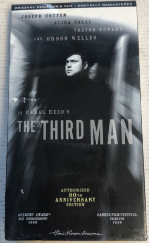 The Third Man 50 Anniversary (1999) Vhs ~ Carol Reed’s | Rialto Pictures