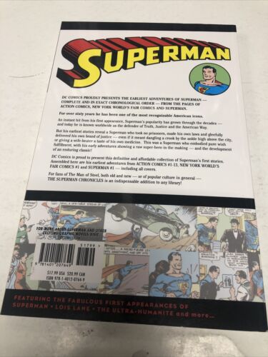 The Superman Chronicles Vol.1  (2006) DC Comics TPB SC