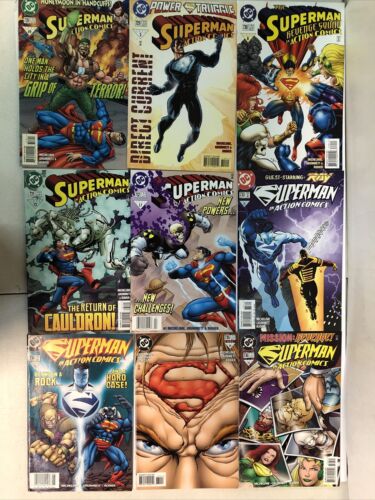 Superman In Action Comics (1994) Consequential Set # 701-750 Missing #738 (F/VF)