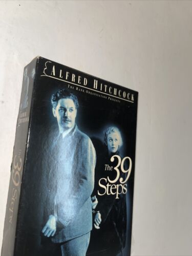 The 39 Steps (VHS 1995) Alfred Hitchcock • Robert Donat • Madelene Carroll