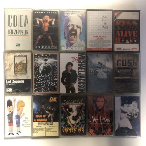 30 Audio Cassette Tape (70’s 80’s 90’s) Random Set | Good