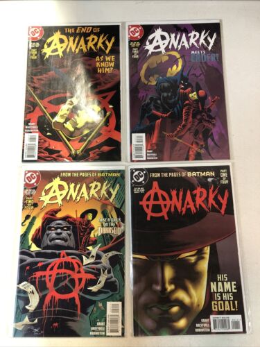 Anarky (1997) #1-4, 2nd #1-8 (VF/NM) Complete Sets DC character from Batman